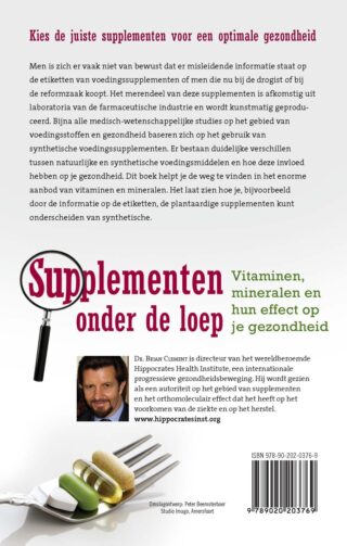 Supplementen onder de loep - achterkant