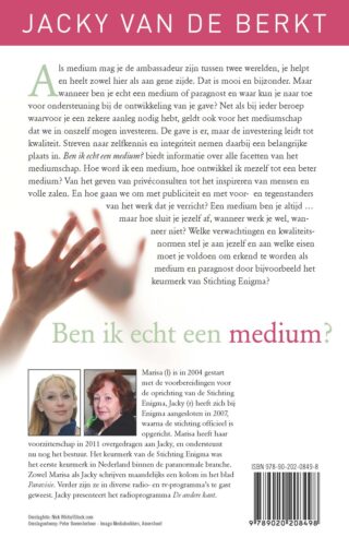 Ben ik echt een medium? - achterkant