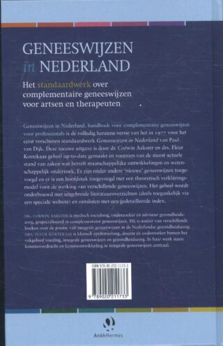 Geneeswijzen in Nederland - achterkant