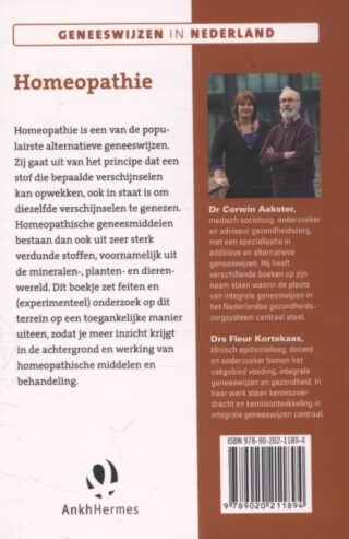 Homeopathie - achterkant