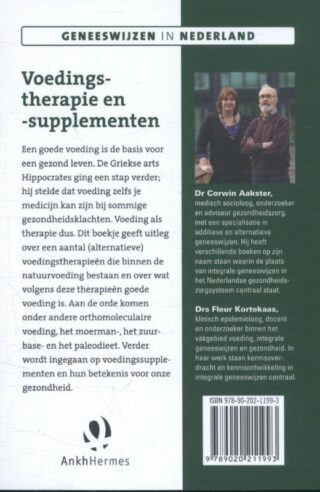 Voedingstherapie en -supplementen - achterkant