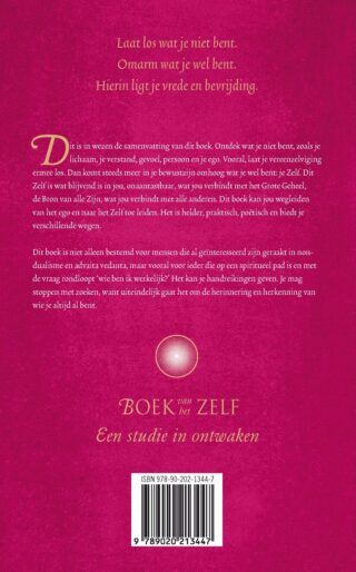 Boek van het Zelf - achterkant