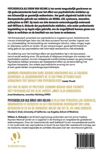 Psychedelica als bron van heling - achterkant