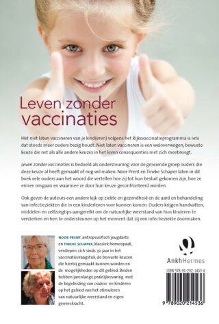 Leven zonder vaccinaties - achterkant