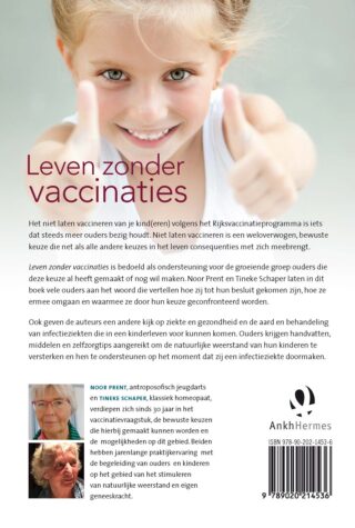 Leven zonder vaccinaties - achterkant