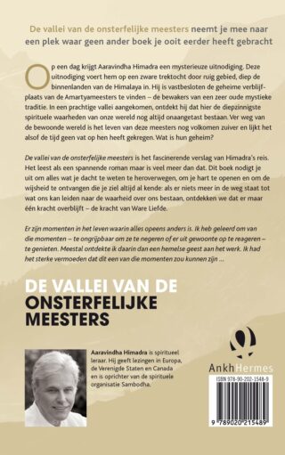 De vallei van de onsterfelijke meesters - achterkant