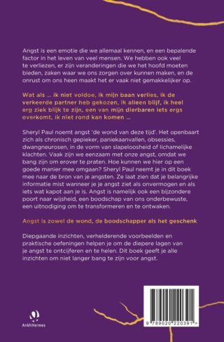 Nooit meer bang voor angst - achterkant