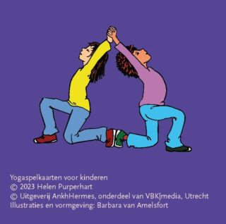 Yogaspelkaarten voor kinderen - achterkant