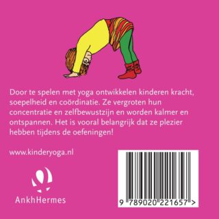 Yogakaarten voor peuters en kleuters - achterkant