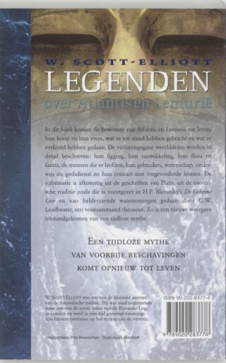 Legenden over Atlantis en Lemurië - achterkant