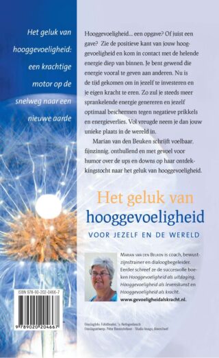 Het geluk van hooggevoeligheid - achterkant