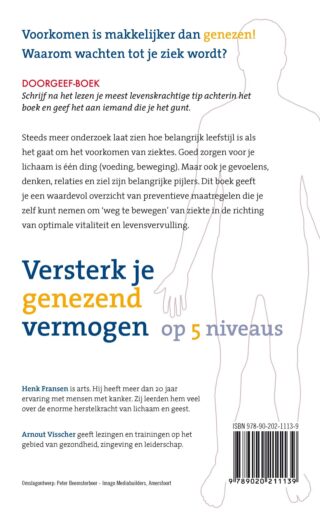 Versterk je genezend vermogen op vijf niveaus - achterkant