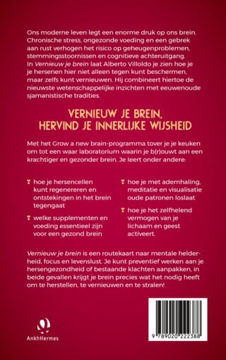 Vernieuw je brein - achterkant