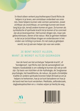 Nooit alleen - achterkant