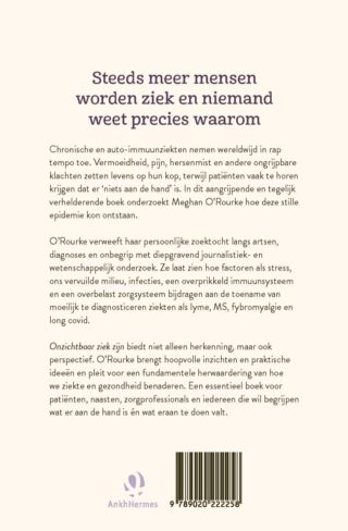 Onzichtbaar ziek zijn - achterkant