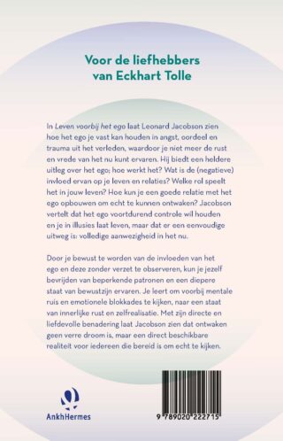 Leven voorbij het ego - achterkant