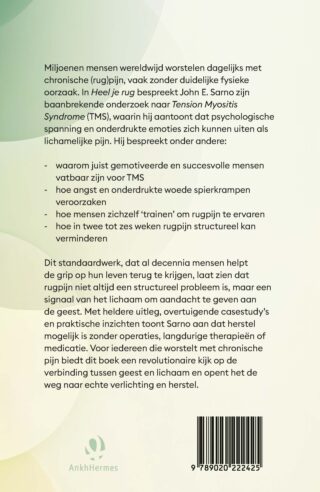 Heel je rug - achterkant