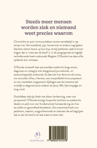 Onzichtbaar ziek zijn - achterkant